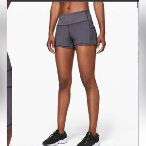 Lululemon Cinch and Stretch Shorts 2.5” Moonwalk